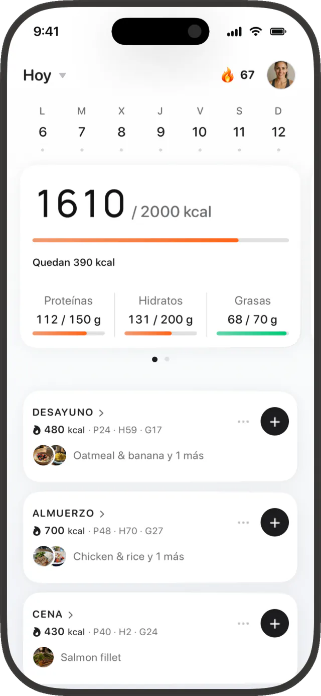 Reconocimiento de comida con IA en MacroLab